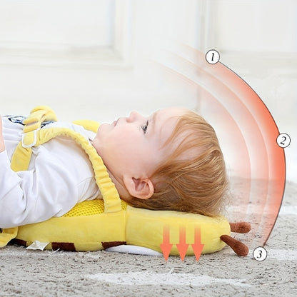 Little Bee Baby Pillow - Breathable anti fall hat suitable for young children&