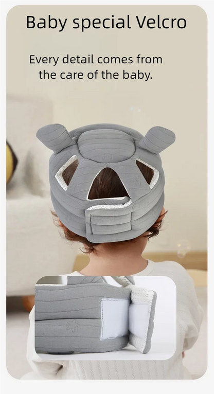 Thickened Anti-Collision Protective Cap, Baby Safety Helmet, Soft and Comfortable, All-Around Head Safety Protection, Adjustable