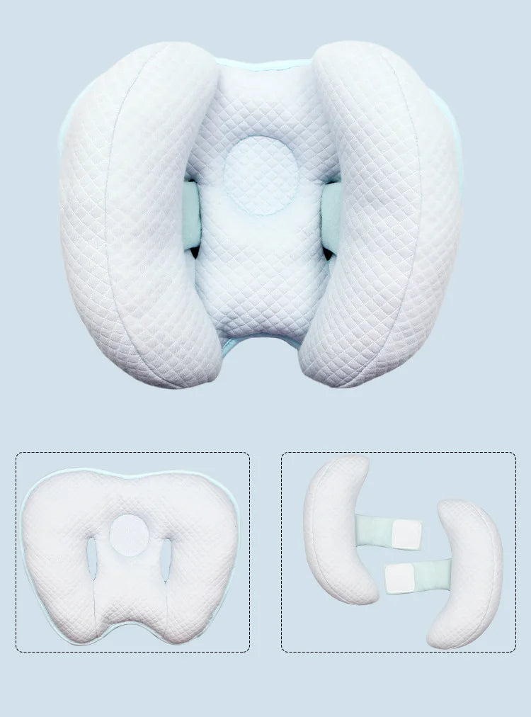 Baby Stroller Neck Pillow Kindergarten Car Seat Head Fixed Neck Protection Pillow For Outdoor Activities Pram Accessories