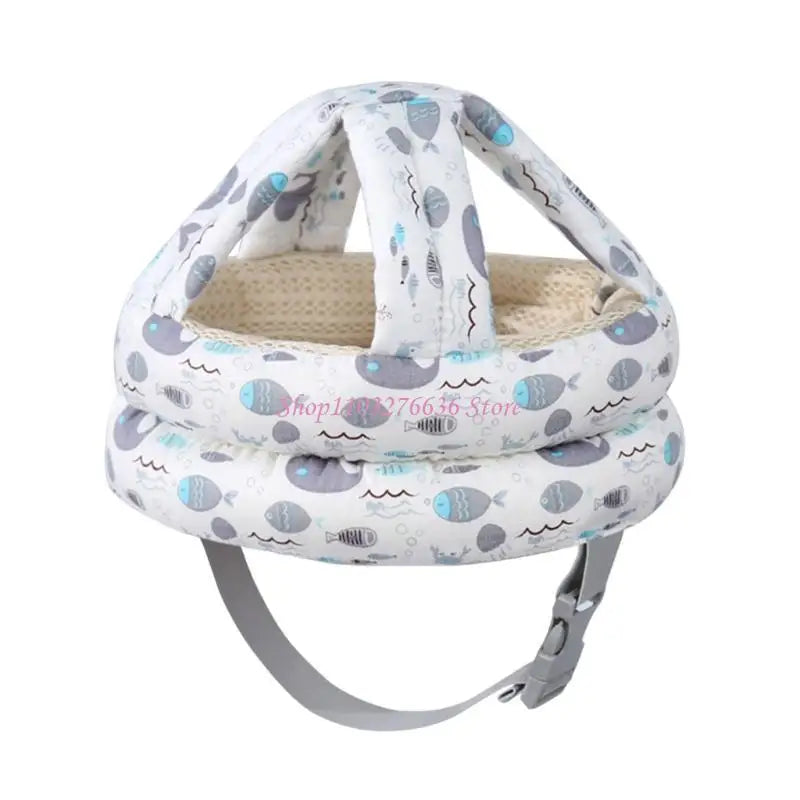 Baby Head Safety Helmets Adjustable Protective Gear Soft Baby Headguard Comfortable for Infants Toddlers Learning to Walk