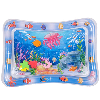 Water Mat for Babies Inflatable Activity Center, Baby Water Mat for 3 6 9 12 Months Infants Baby Toys for Toddlers, Promote Bab