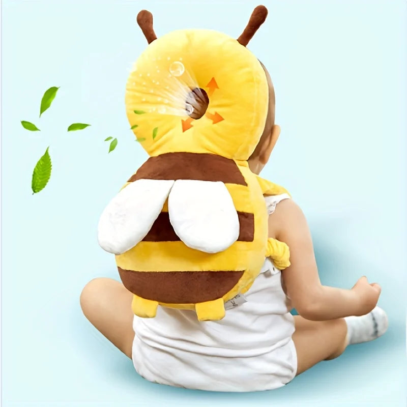Little Bee Baby Pillow - Breathable anti fall hat suitable for young children&