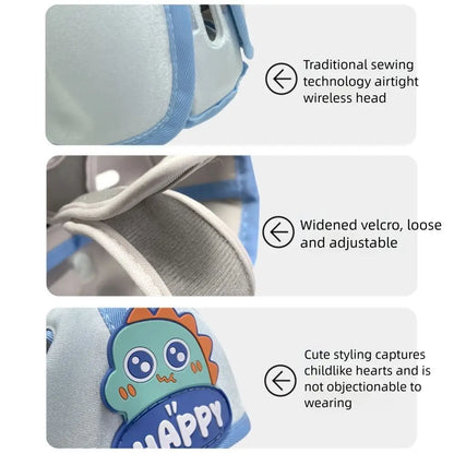 No Bumps Baby Safety Helmet Breathable Adjustable Infant Head Protector Ultra-Light 360-Degree Protection Baby Safety Headguard