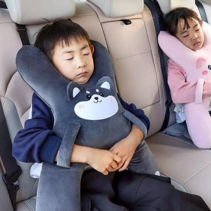 Sleeping Head Support Kids Child Car Car Pillow With Neck Support Animal Toys For Children Boys Girls Travel Road Trip Truck SUV
