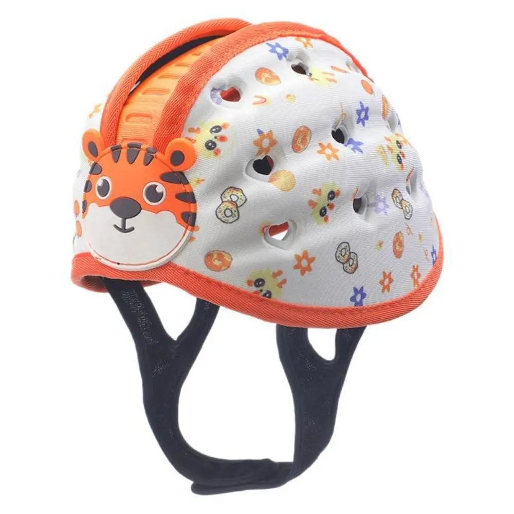 Toddler Walking Crawling Baby Safety Helmet Breathable Kids Security Head Protective Hat Lightweight Cartoon Infant Bumper Cap