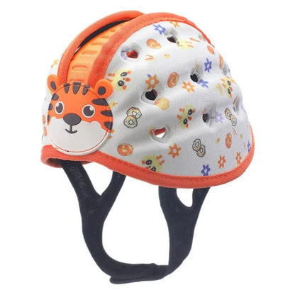 Toddler Walking Crawling Baby Safety Helmet Breathable Kids Security Head Protective Hat Lightweight Cartoon Infant Bumper Cap