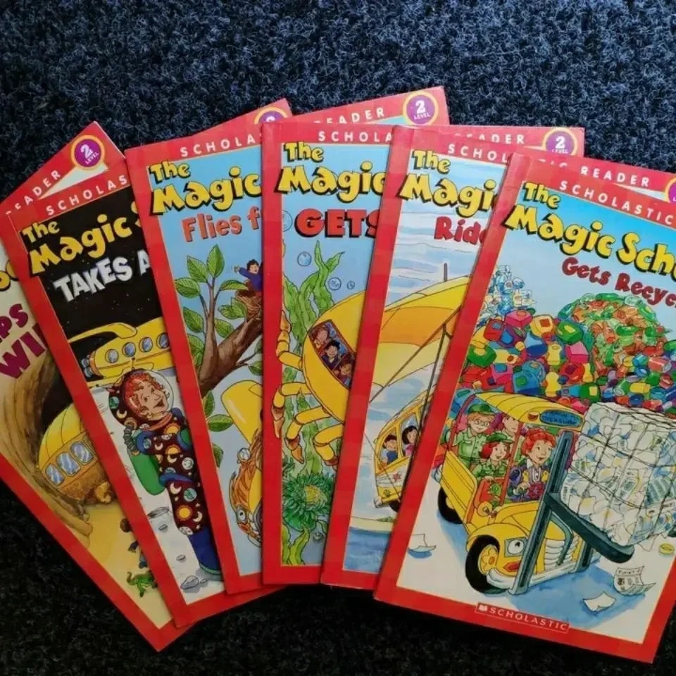 The Magic School Bus 23 Books Science Readers Kids Reading Story Books for Children Book Set Educational Toys New Hot